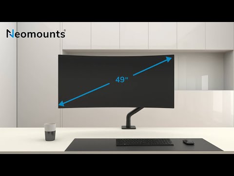 Neomounts NEXT One DS70S-950BL1 Monitor Tischhalterung video preview