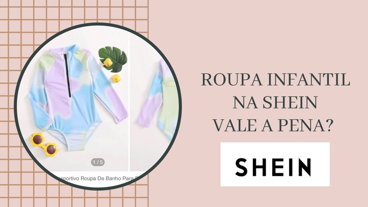 COMPREI ROUPA DE BANHO PARA MINHA BEBÊ NA SHEIN! Valeu a pena RESENHA RÁPIDA 💜