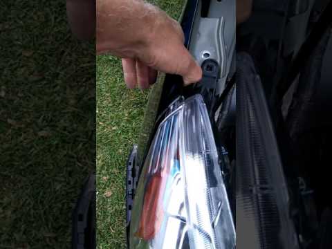 Removal of headlamp assy on a 2015 Mitsubishi Mirage