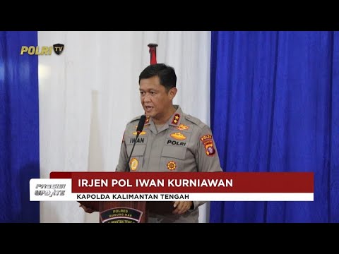 PRESISI UPDATE: KUNKER KAPOLDA KALTENG KE POLRES GUNUNG MAS 13/06/25 (16.00)