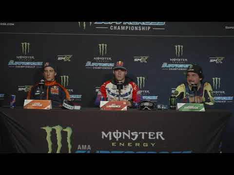 Monster Energy Supercross: Press Conference Round 15 - Philadelphia - April 27, 2024