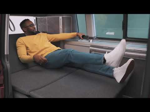 Volkswagen California 6.1 - How to set up the bed