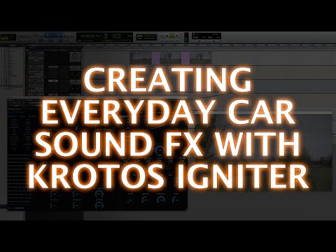 Creating Everyday Car Sound Effects With Krotos Igniter