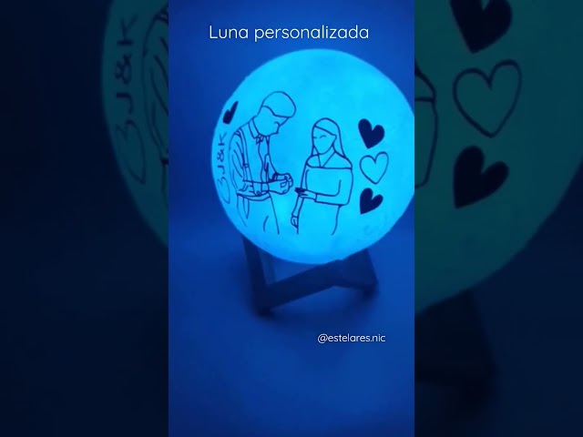 Vídeo relacionado con Lampephoto.fr - Lámpara 3D Luna Llena Luz Nocturna Táctil Led Ilusión 3D, Idea de Regalo para Niños y Niñas, Navidad, Lámpara de Mesilla de Noche para Niños o Adultos, Merchandising, Regalo TOP