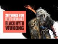 28 Things You Need To Know About Black Myth Wukong - BLACK MYTH WUKONG GAMEPLAY REACTION + ANALYSIS
