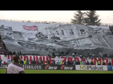 Koreografija Delija na 146.derbiju 2:1