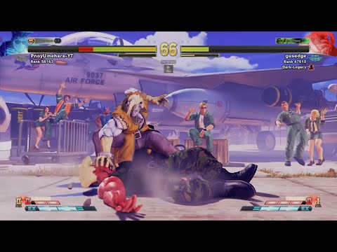 Guile VS Nash (gusedge) | Street Fighter V: Champion Edition