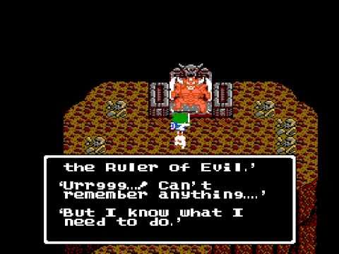 Dragon Warrior IV NES Necrosaro