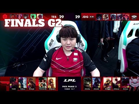 JDG vs TES - Game 2 | Grand Finals LPL Spring 2020 | JD Gaming vs Top Esports G2