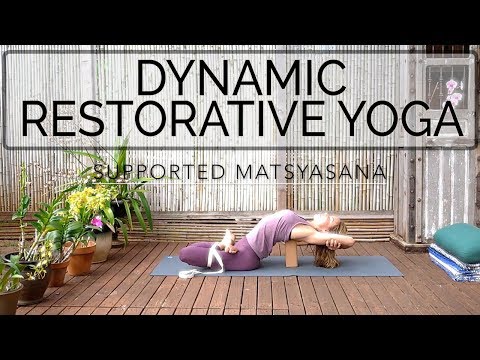 Dynamic Restorative Yoga | Intermediate | 64 min | Cat de Rham | Online Yoga Teaching