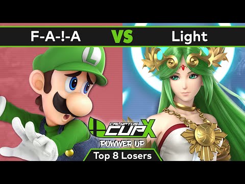 Calyptus Cup X - Powwer Up | SBF F-A-!-A (Luigi) vs myR Light (Isabelle, Palutena) | Top 8 LR 1