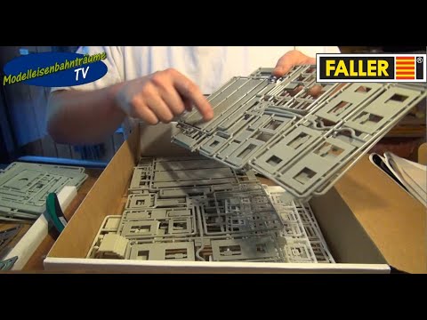 Faller 130801 Prefabricated Building P2 Basic Set...