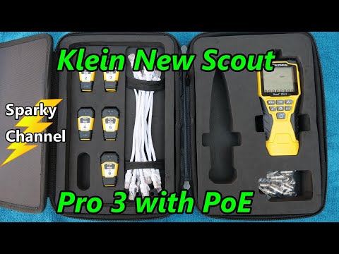 Klein New Scout Pro 3 With PoE (Power over Ethernet) VDV501 853