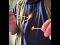 Burning candle wick with and without wax