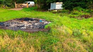 Kirby contracting  with Mini digger at Starcross