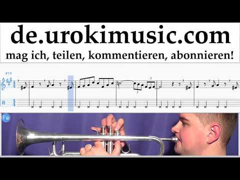 Trompete Lernen The Pink Panther - Theme Song Tabulatur Teil#2 um-i995