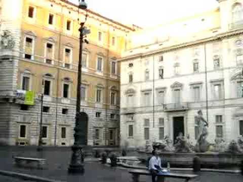p.zza navona at dawn
