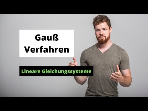 Solving linear systems of equations (LGS) - Gaussian method