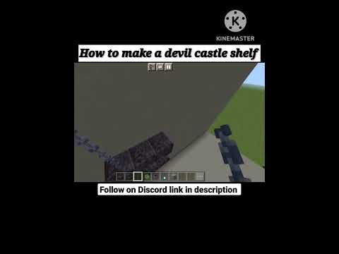Minecraft:Devil Castle Shelf|#shorts#minecraft#viralshorts