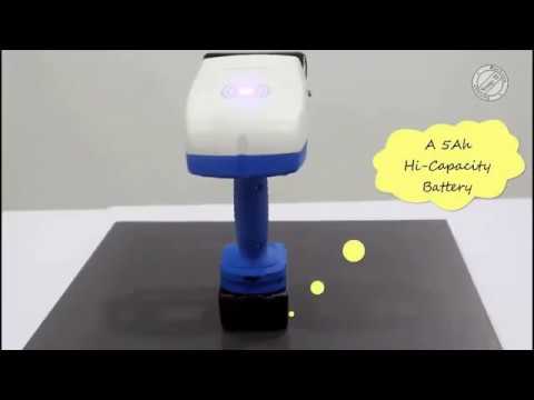 MNSB-53: The Ultimate Cordless Dot Peen Marking Machine