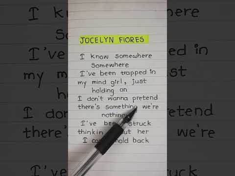 Jocelyn Flores Lyrics