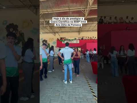 Ceará Científico movimenta a EEEP Irmã Ana Zélia da Fonseca, em Milagres-CE #milagresce #cariri