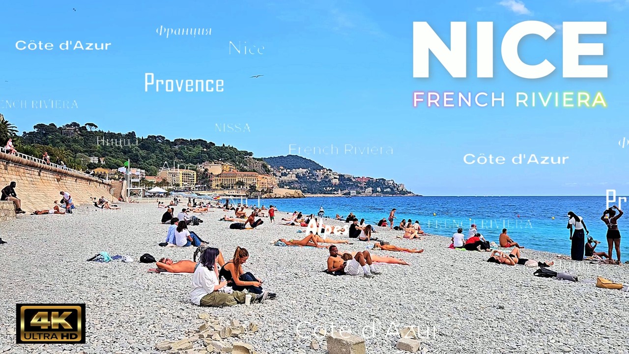 [4K] NICE 🌍 FRANCE 🇫🇷 | French Riviera Côte d'Azur | A walk around NICE 🇫🇷 🌴🥐 WALKING TOUR 2026