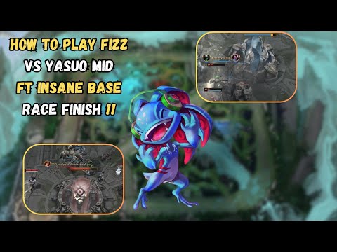 INSANE Level 1 fight, and Base Race Ending!!! | Fizz Mid vs Yasuo 13.18