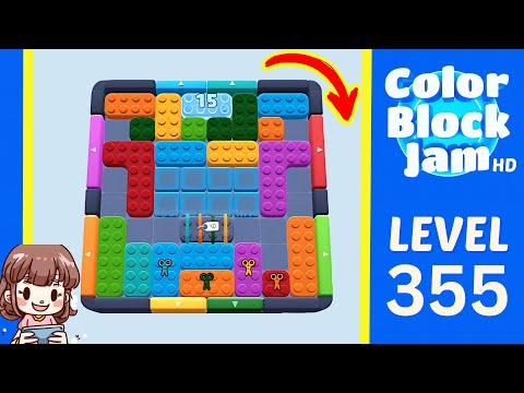 Color Block Jam Level 355 Solution Walkthrough