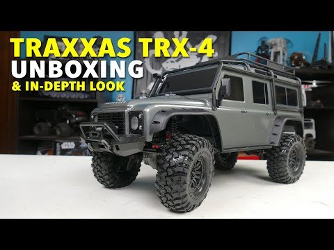 The Traxxas TRX-4 Has Arrived! In-Depth Unboxing Of Their RC Land Rover Defender D110