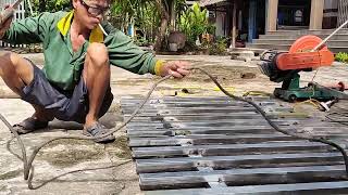 Hướng dẫn làm hàng rào sắt hộp