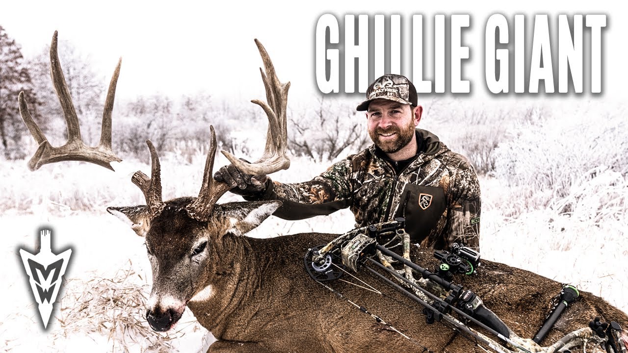 183 Ghillie Suit Buck With A Bow, Jared's Epic Two Year Quest | Midwest Whitetail