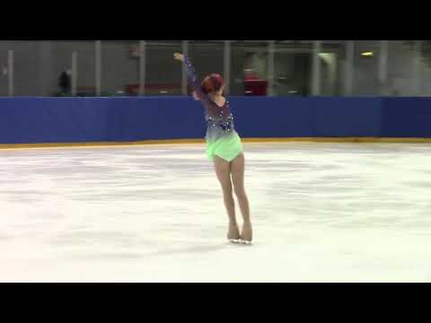 Tallink Hotels Cup 2019 International Co Advanced Novice girls  FS 7 Mandalay MALMBERG SWE