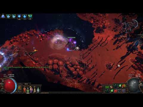 PoE 3.13 Ritual League Battlemage Spellslinger Stormbrand/Hydrosphere Inquisitor Shaper Fight