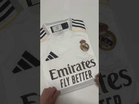 Real Madrid 25/26 home jersey unboxing! Fans are angry: Is this design worth €150?#Haramadrid#mbappe