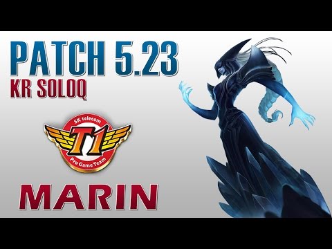SKT T1 MaRin - Lissandra Mid Lane - KR SoloQ