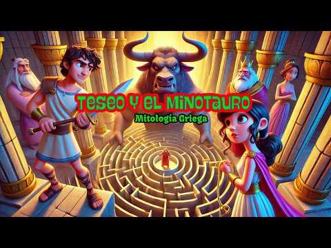 🔱 Theseus and the Minotaur | The Hero of the Labyrinth 🏛️