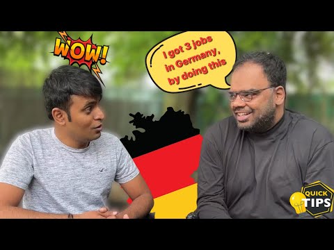I got 3 Jobs in Germany, just by doing this | 100% success | Job in Germany தமிழில்