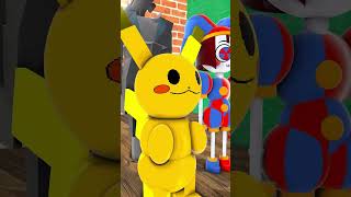 Pomni vs Skibidi & Pikachu & CameraWoman with Catnap (Who's that Pokémon?)