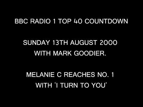 BBC Radio 1 Top 40 Countdown - Sunday 13th August 2000 - Melanie C