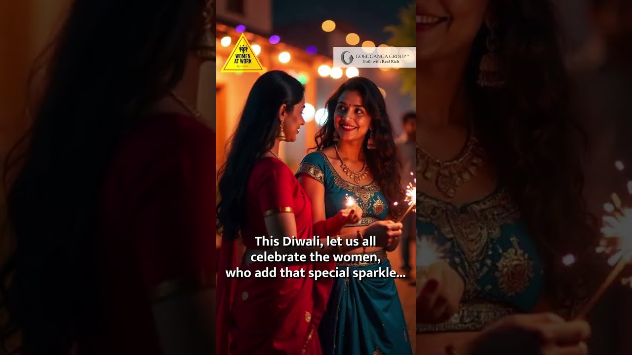 Celebrating women from every household, who are busy to make Diwali shine bright the "Women at Work.