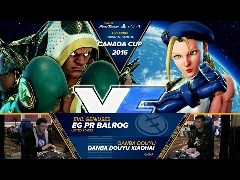PR Balrog (Boxer, Necalli) vs Xiao Hai (Cammy) - Top 32 - Canada Cup 2016
