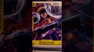 One Piece TCG Luffy Card #tcg #onepiece #onepiecetcg #yamato #shorts #shortsfeed