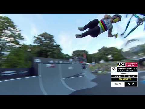 Logan Martin | 1st - UCI BMX Freestyle Park World Cup Men Semi Final | Brussels Presented by FISE