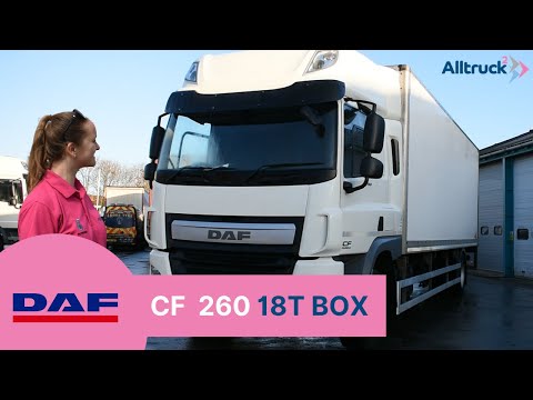 DAF CF 260 18T Box Body (17 Plate)
