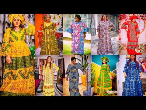 ❤💯Magnificent and Elegant African Print Fashion Dresses | Bubu Kaftan African Fashion Dresses 🔥