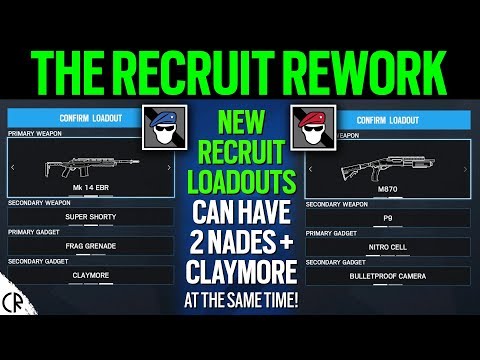 Reworked Recruit Loadouts - Void Edge - 6News - Tom Clancy's Rainbow Six Siege