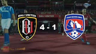 AFC Champions League 2020 : BALI UNITED FC(Indonesia) 4 - 1 THAN QUANG NINH(VIE)Group A | Highlights