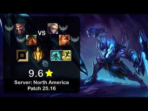 Draven ADC + Nautilus vs Ezreal + Leona - NA Challenger - Patch 25.16