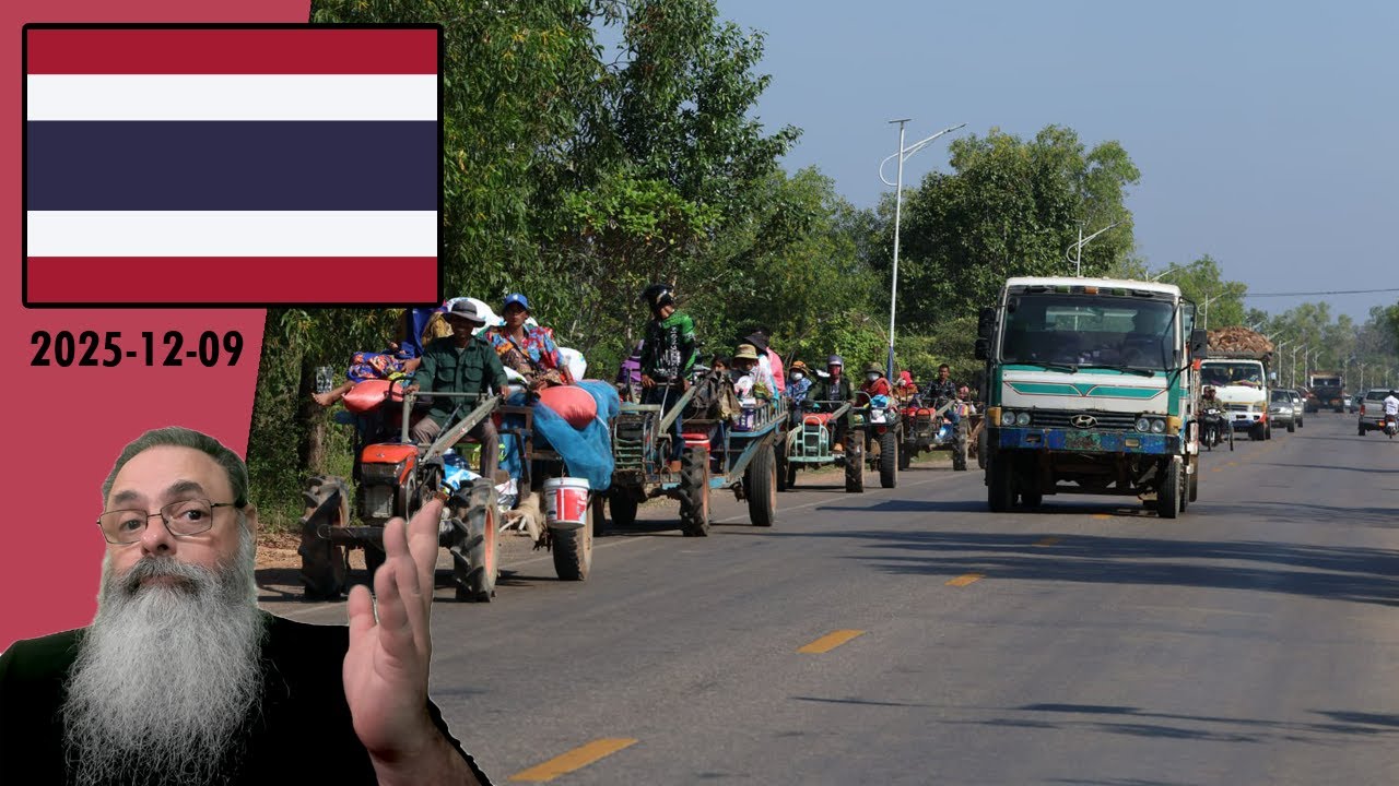 #Tailândia 2025-12-09: TAILÂNDIA e CAMBOJA se ATACAM MUTUAMENTE e se ACUSAM de VIOLAR o CESSAR-FOGO